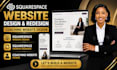 design squarespace website redesign squarespace website, coaching website design