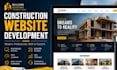design a responsive medical business and construction websites