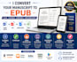 convert your book to epub for amazon kindle, apple books and other
