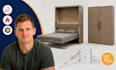 murphy bed cad, wall bed mechanism, autocad, solidworks expert, hardware drawing