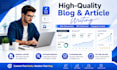 write SEO blog article for your website