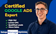 setup google ads, ga4, and audit sem with high converting ppc search campaign
