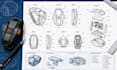 create patent illustrations and patent drawings for patent application filing