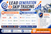 do b2b lead generation, skip tracing and real estate leads,