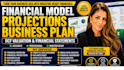 make financial model, projection, forecast, dcf valuation, financial statement