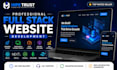 develop a professional full stack web application