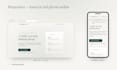 design and build a fast responsive landing page in clean HTML