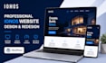 design, redesign, or develop a professional ionos website or wordpress website