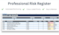 create an excel project management tracker for construction and engineering