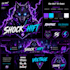 create gaming gamertag with a complete gaming brand identity