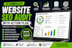 do a complete website SEO audit with action plan