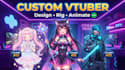 design rig pro vtuber character in live2d,3d,2d streaming avater vtuber model