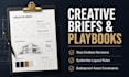 develop an art direction brief and creative design playbook