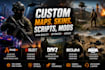 make fivem, rust, dayz, scum and arma 3 custom maps, skins, scripts, mods