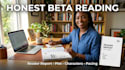 beta read mystery fiction, fantasy non fiction with manuscript critique