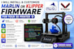 provide professional marlin and klipper firmware setup for your 3d printer