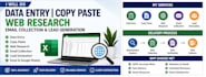 do web research and collect company information