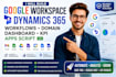 build google workspace dynamic 365 workflows domain dashboard KPI apps script