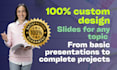 design modern powerpoint and canva presentation slides