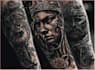 draw custom tattoo design realistic, full sleeve tattoo