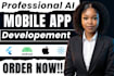 build ai mobile app flutter ai mobile app mvp developer ios android ai app