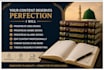 proofread edit and format urdu arabic books professionally