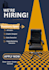 design professional hiring and job vacancy posters