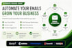set up automated email sequences and ai auto responders
