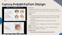 create clean and editable canva presentation slides