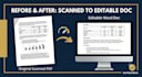 fast typing retype PDF to word and copy paste data entry