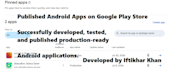 be android app developer for android mobile app development