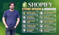 build shopify store, design or redesign shopify website, copy dropshipping store