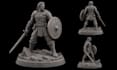 sculpt 3d tabletop model 3d figurine 3d miniature 3d printable model warhammer