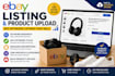 do professional ebay product listing with SEO optimization