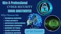 ghostwrite science and technology, robotic ebook, cyber security and book cover
