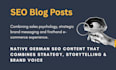 write compelling german SEO blog posts and articles