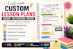 create professional lesson plans, worksheets and powerpoint presentation