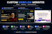 design and develop a premium webflow website