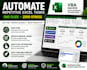 automate excel with vba macros, formulas and dashboards