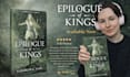 create a cinematic book trailer, and book banner design