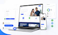 build your website or landing page with live chat