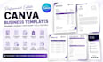 design editable canva invoice templates, letterheads, business forms, pricelists