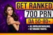 build 700 high DR contextual backlinks