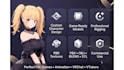 create custom anime 3d character model for games, vrchat and animation