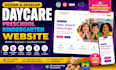 build school website, kindergarten website, preschool website, childcare website