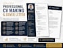 redesign your resume into a modern professional CV