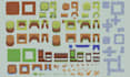 design pixel art tileset tile map, game map game environment rpg, pixel art