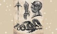 create fantasy and medieval style illustration
