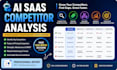 do ai saas competitor analysis and market research
