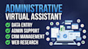 be administrative virtual assistant for data entry